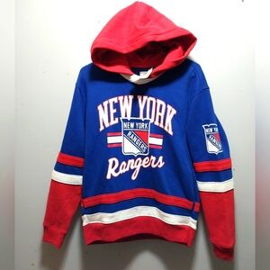 Hollister Red and Blue Hoodie